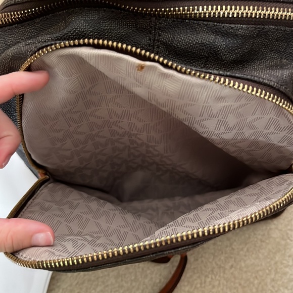 Michael Kors Rhea Medium Logo Backpack - Picture 15 of 16